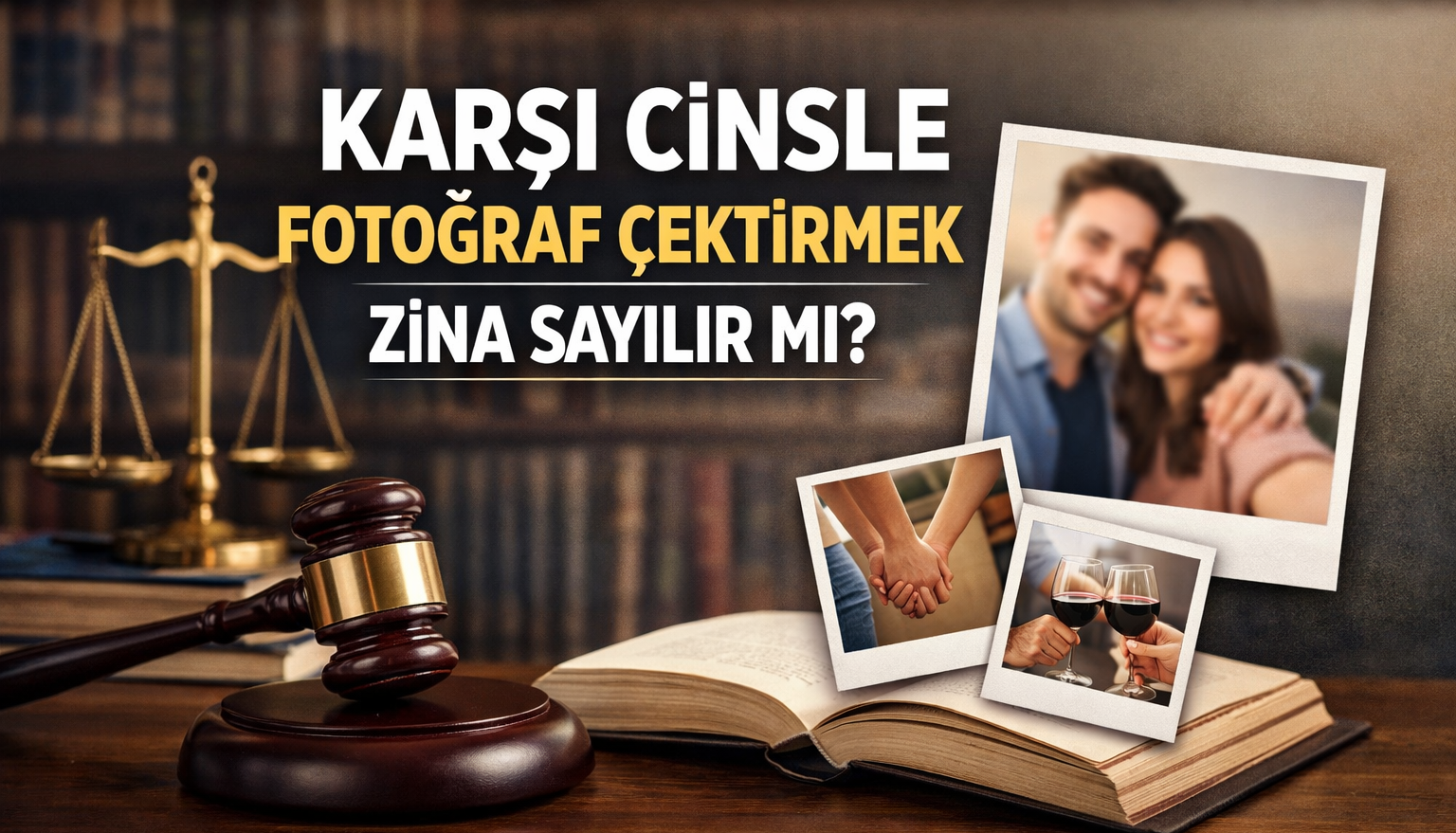 KARŞI CİNSLE FOTOĞRAF ÇEKTİRMEK ZİNA SAYILIR MI?